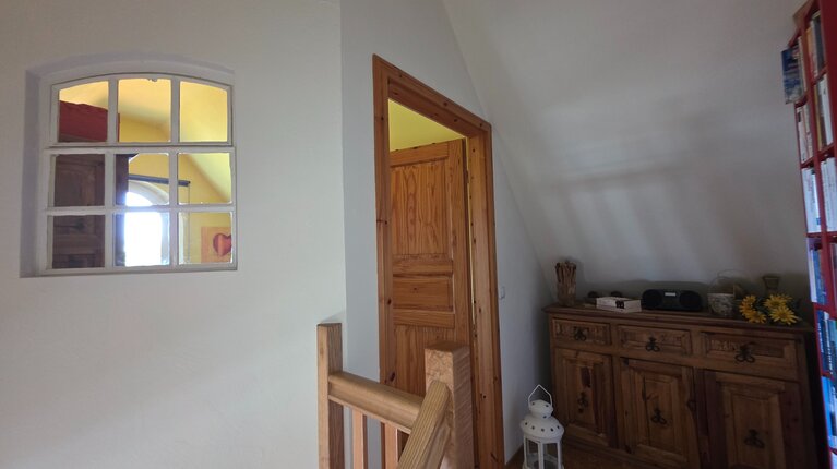 offene Galerie-Zugang Schlafzimmer