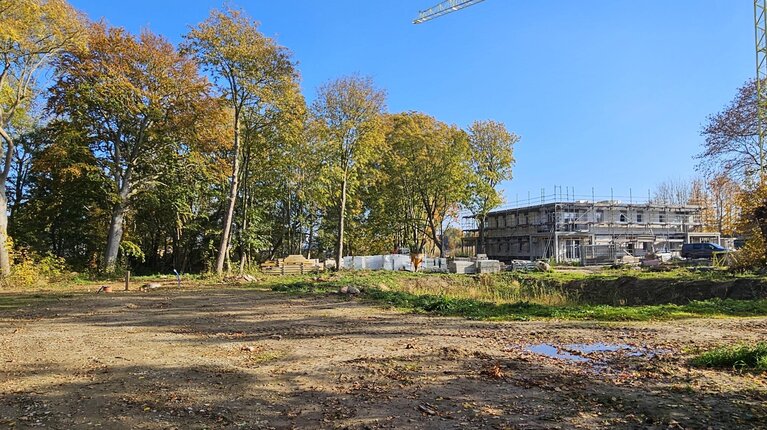 Baufeld Südost-Ausrichtung