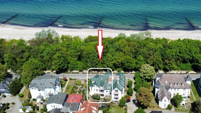 Luftaufnahme Villa Seepferdchen