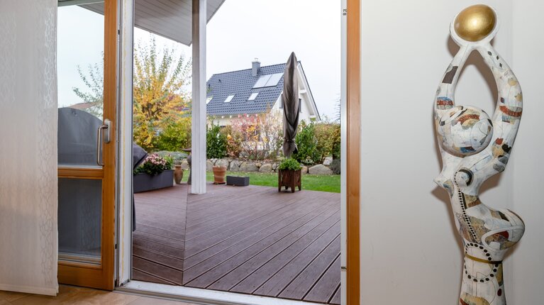 Terrassenzugang