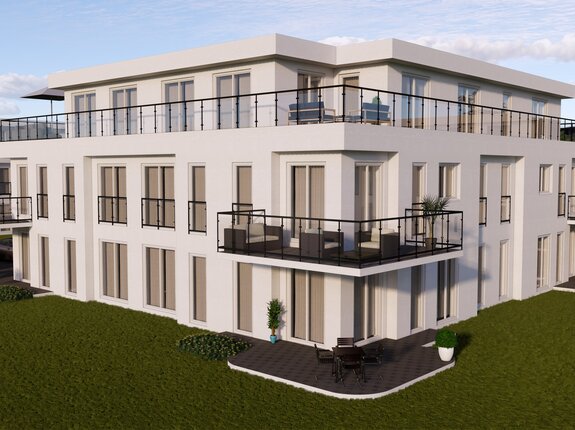 Visualisierung Südwestansicht