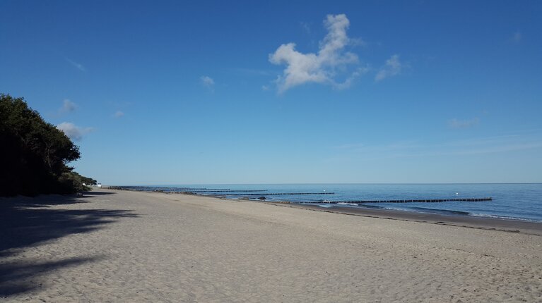 Weststrand Richtung Naturstrand