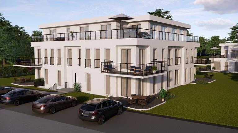 Visualisierung Nordwestansicht