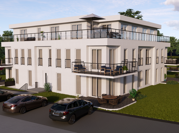 Visualisierung Nordwestansicht