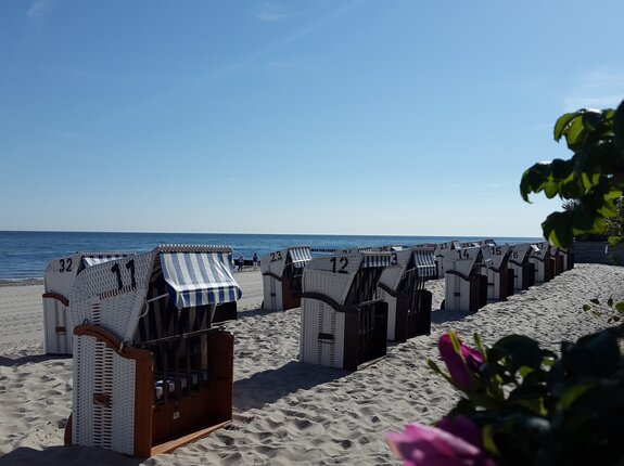 Kühlungsborner Weststrand am Feels Beachhotel