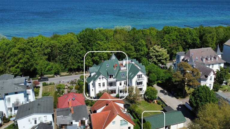 Luftaufnahme Villa Seepferdchen