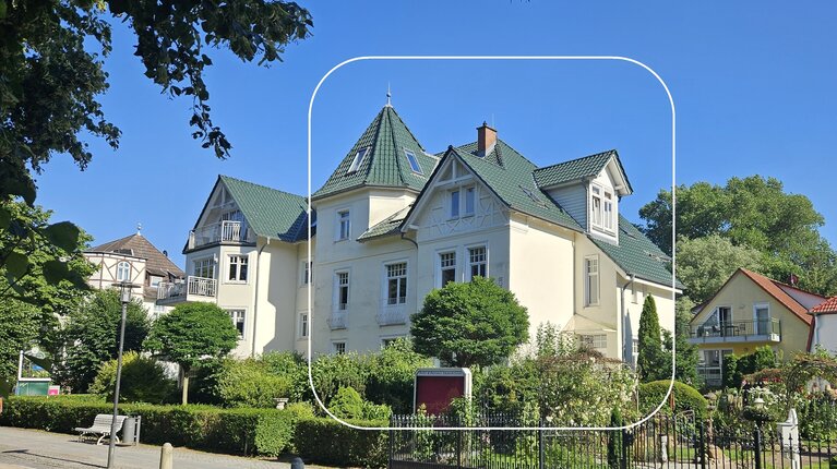 Straßenansicht Villa Seepferdchen