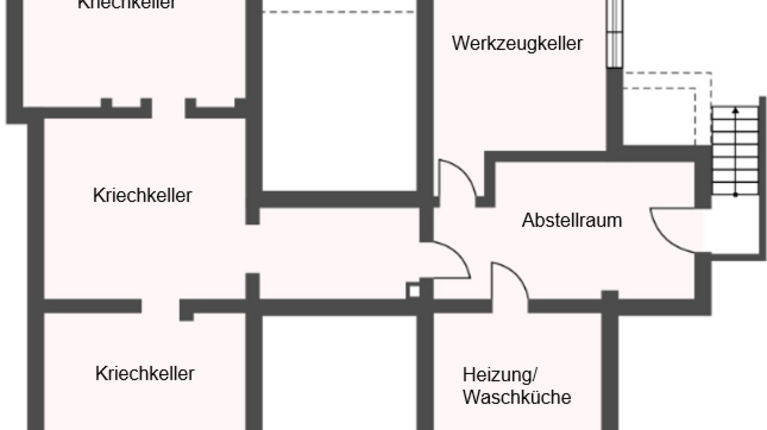 Grundriss Keller