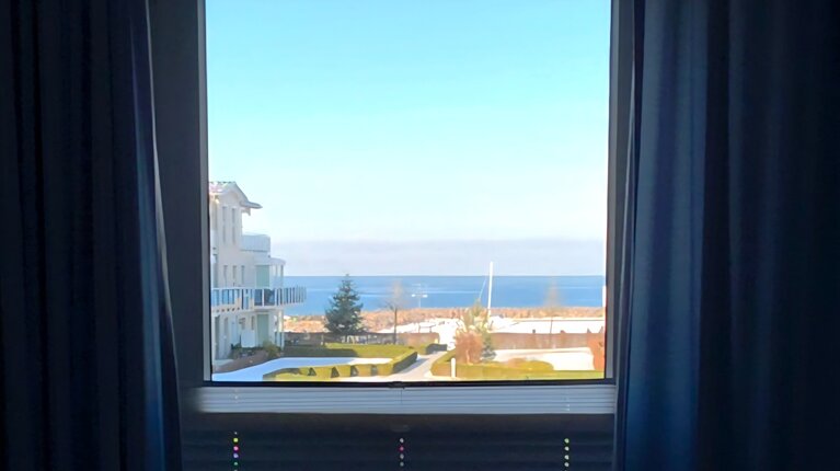 Aufwachen mit Meerblick