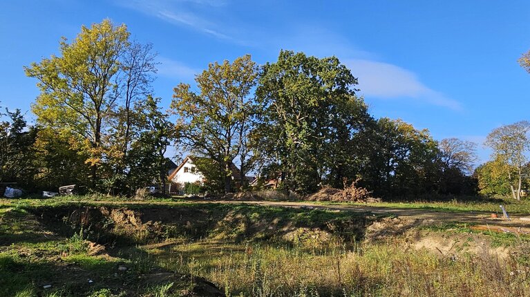 Baufeld Nordwest-Ausrichtung