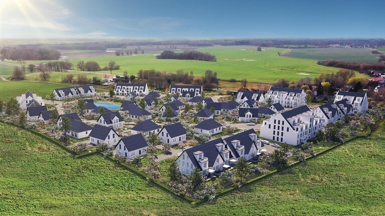 Wohngebiet Quaddelbarg Visualisierung